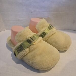 UGG Mens Slippers Fluff It Slip On Sheepskin Slippers Margarita Size 11